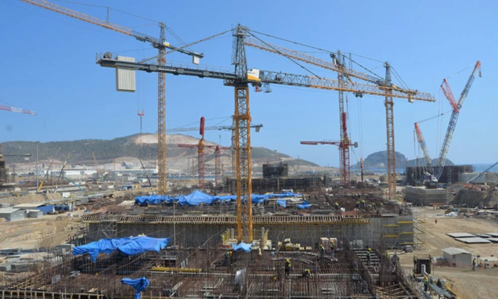 Με ιλιγγιώδεις ρυθμούς ο τουρκικός πυρηνικός σταθμός στο Ακούγιου